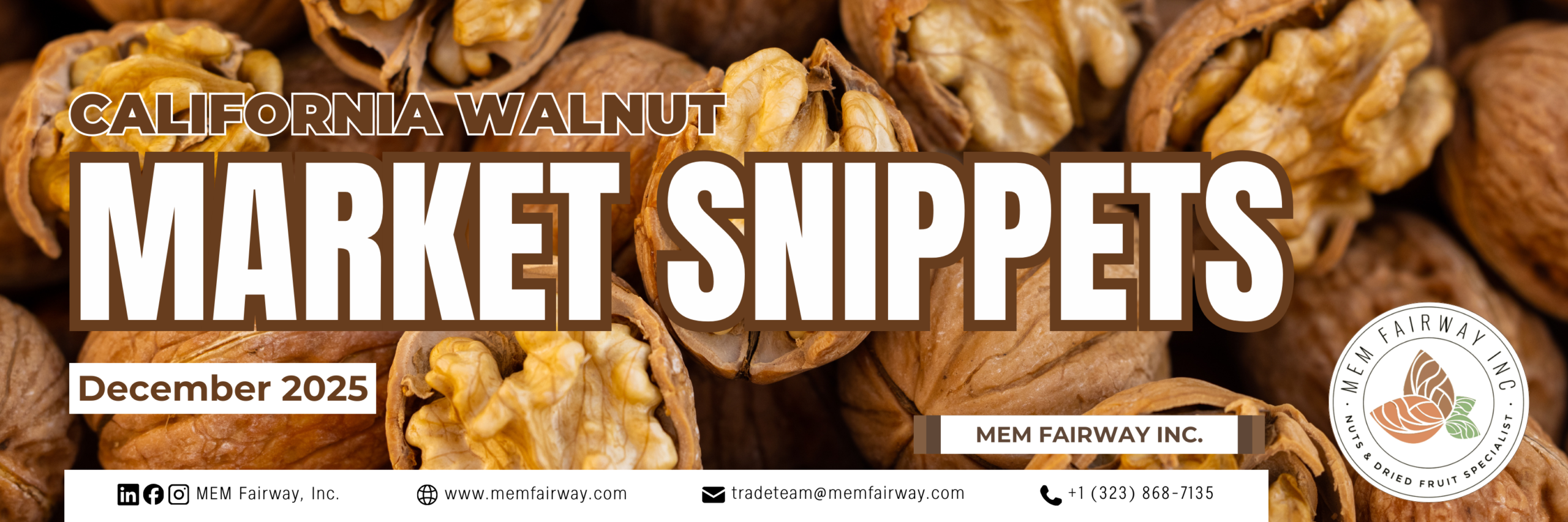 December 2025 Walnut Market Updates